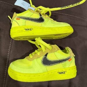 Nike Air Force 1 Off White Infant Size 7